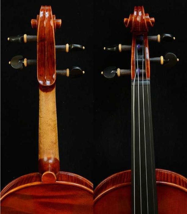 Vioară de maistru,model Guarnieri+arcus,sunet matur,puternic,cristalin