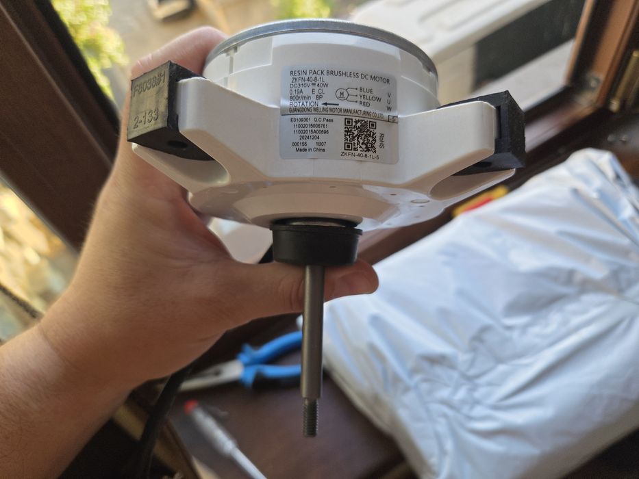 Midea 11002015006761 motor DC ventilator AC unitate exterioara