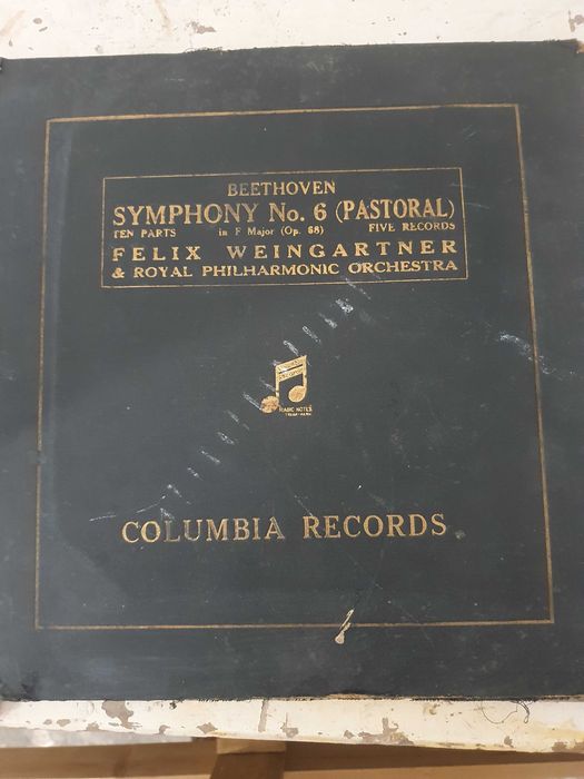 Album cu 5 placi vinil Simfonia nr. 6 Pastoral (Beethoven)