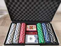Set poker cu cutie de aluminiu