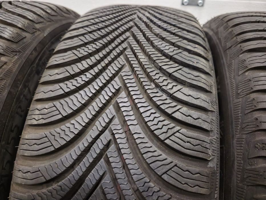4 anvelope iarna Michelin 215 55 17 ca și noi / DOT 2024