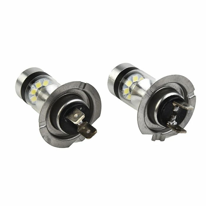 Set Două Becuri Led Qud H7 5000lumeni/6500K/50W