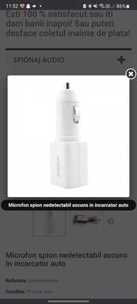 Microfon spion auto