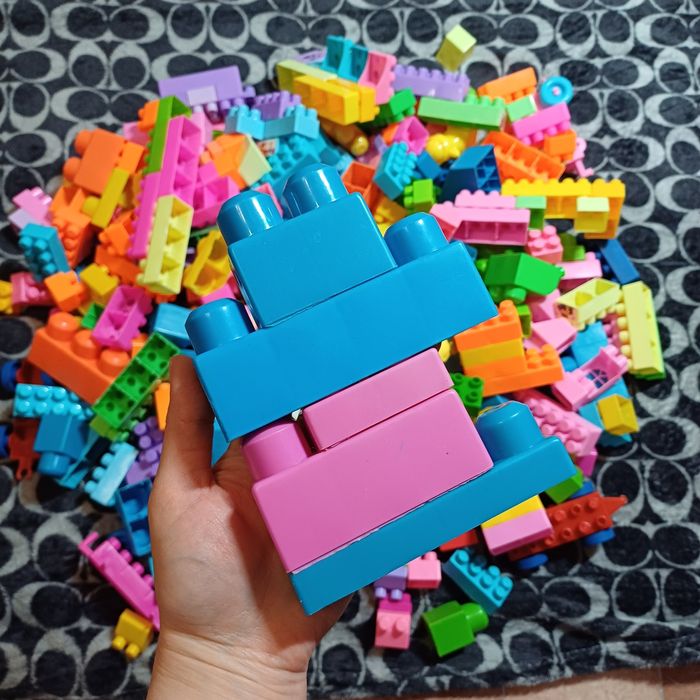 Конструктор лего крупный, большой пакет