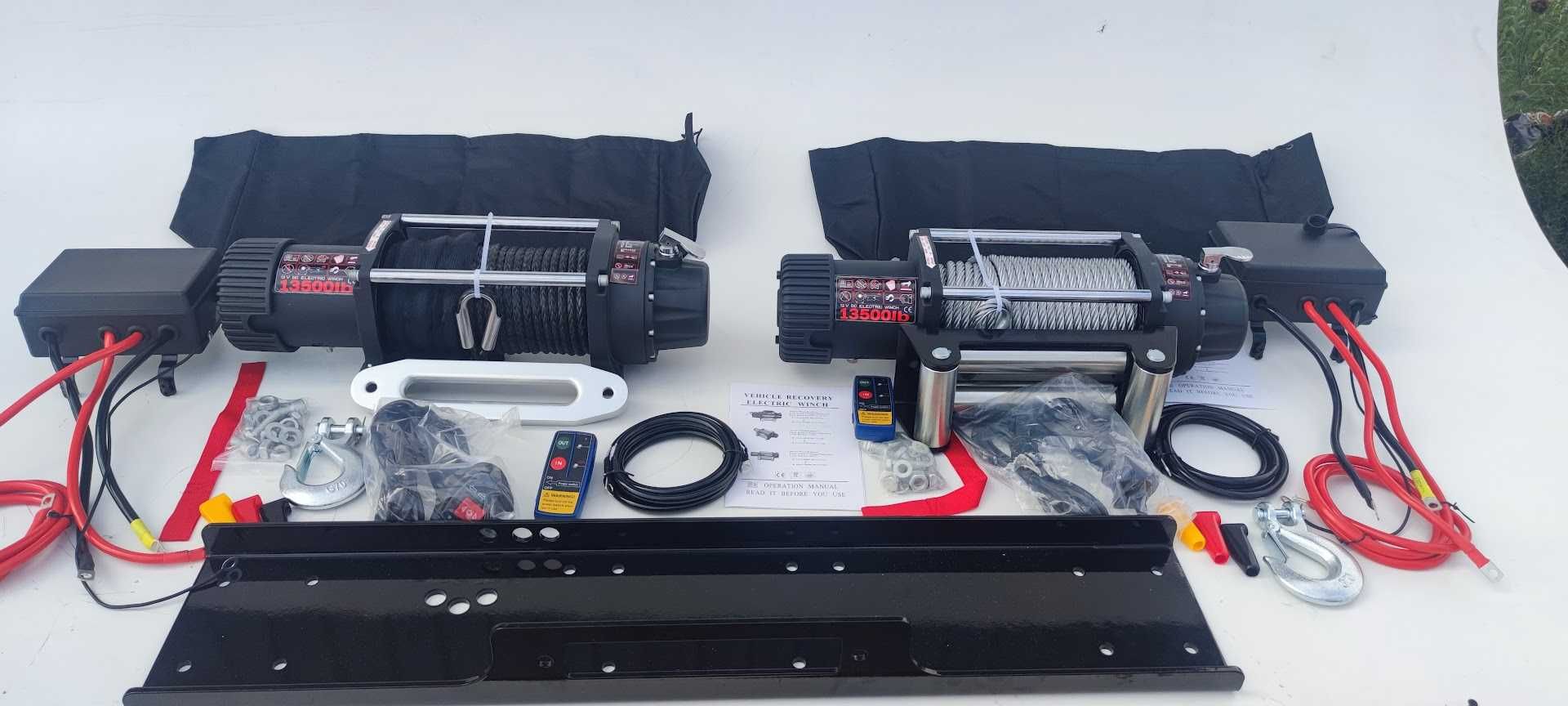 Troliu 12v 13500LBS (6.2Tone Forta) 6.5cp SUPER WINCH NOU cu Factura