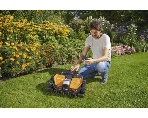 WORX Vision WR208E.1 Mașină de tuns iarba robotizată cu baterie  800m2