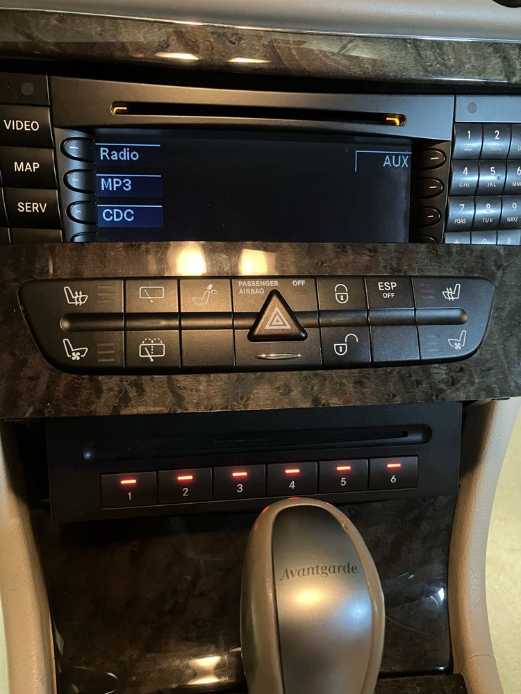 Навигация Mercedes E W211 + CD Changer + DVD