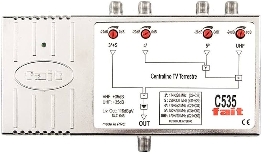 Centralizator semnal Tv Fait C535