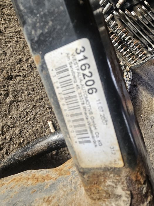 Carlig remorcare Renault Megane Scenic II 1.9 dci 2003 2004 2005 2006