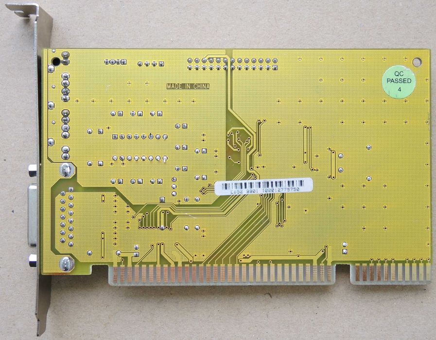 ES186XM3 REV98 ESS AudioDrive ES1868F ISA Testat