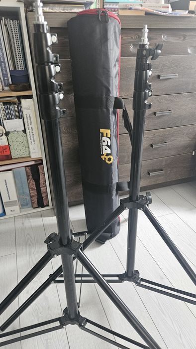 2x Stativ 3m Godox LA300 Air Cushion (pneumatic) + husa transport