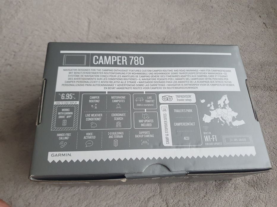 Garmin Camper 780 Nou Neutilizat