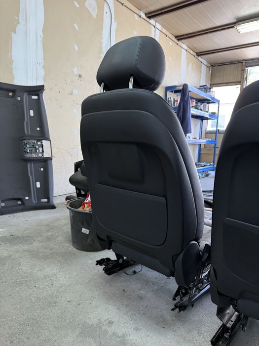 Черен салон bmw x5 f15 седалки, таван, кори