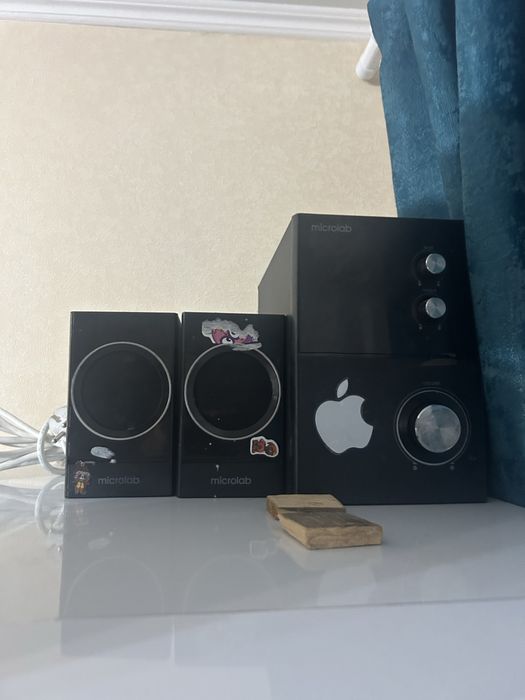 Продам сабуфер с колонками