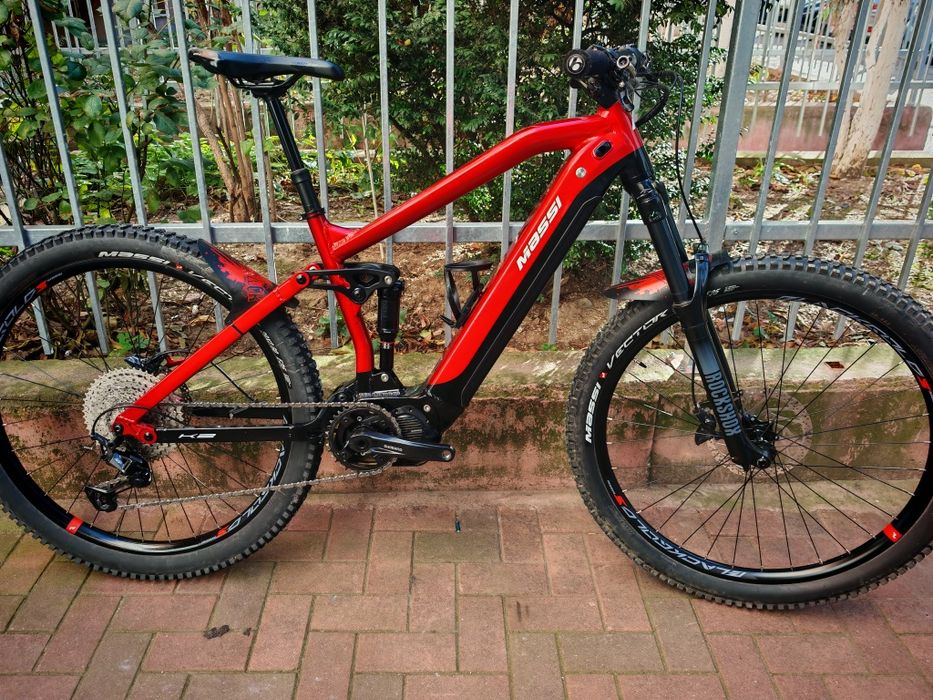Bicicleta electrica full suspension Massi K 29 Pro M-L 630wh XT noua