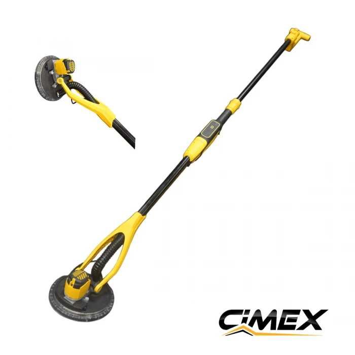 Безчетков жираф за шлайфане на стени и тавани CIMEX DWS225-B, 500W