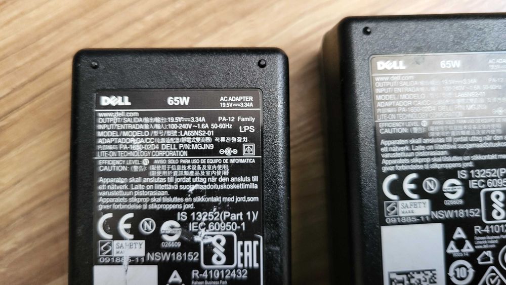 DELL Adaptor 65W 19.5V-3.34A incarcator fuctional mufa subtire
