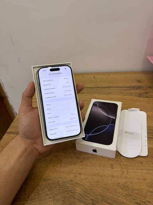 Iphone 16 pro 256gb dual sim