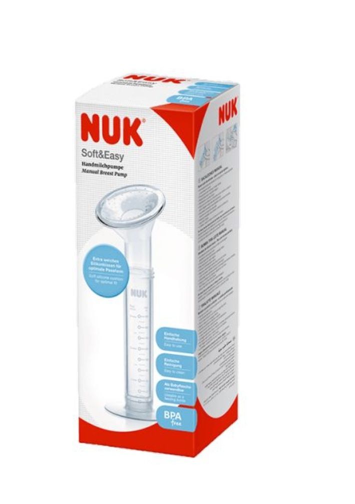 Nuk Soft&Easy Помпа за кърма вакуум Тип Спринцовка 90 мл
