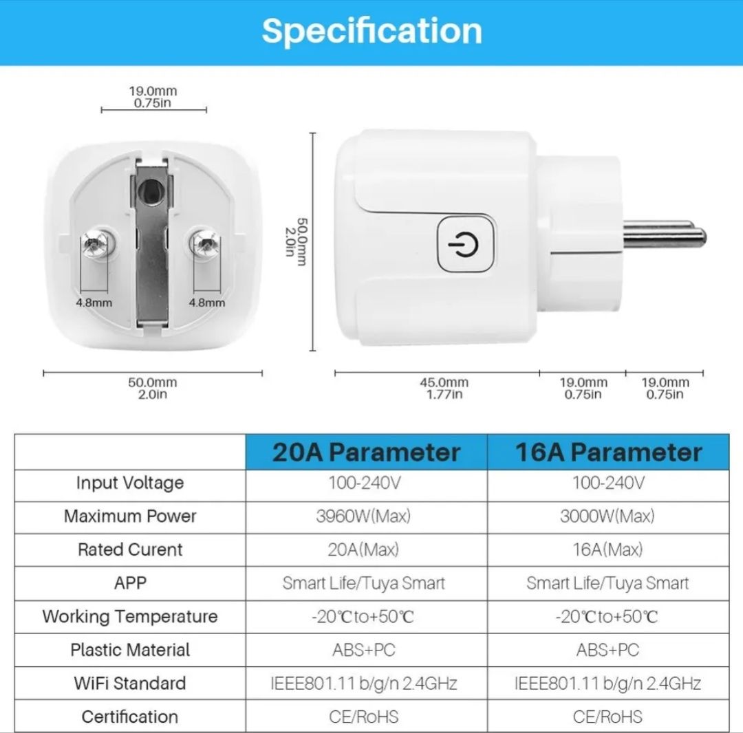 Priza smart WI-FI