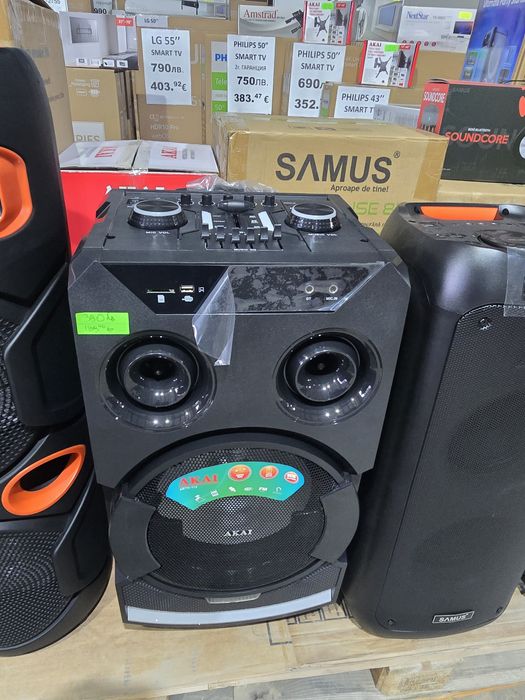 Нова безжична/преносима/bluetooth колона AKAI 300W