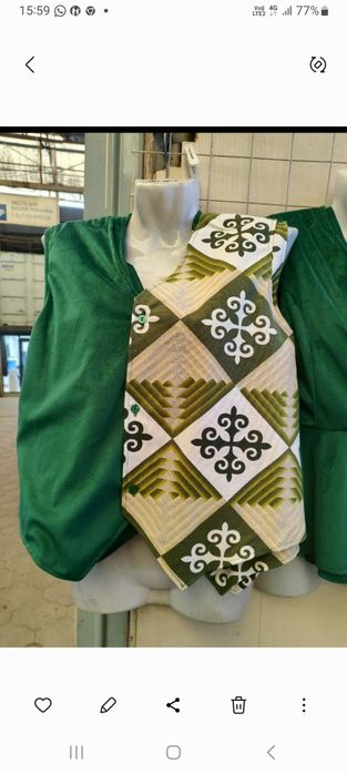 Отдам казахские национальные жилетки