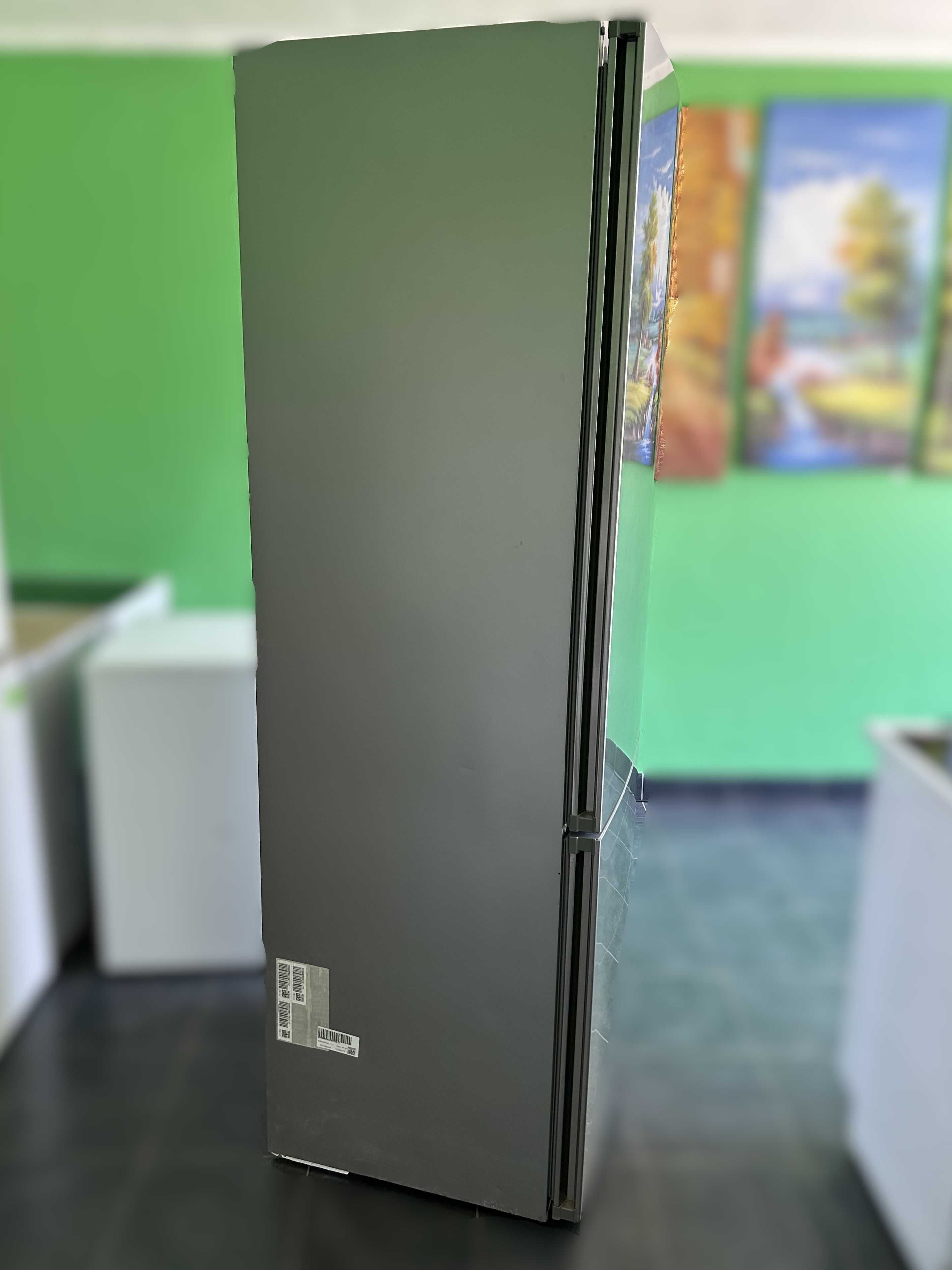 Хладилник с фризер Bosch inox Серия 4 | 203 cm