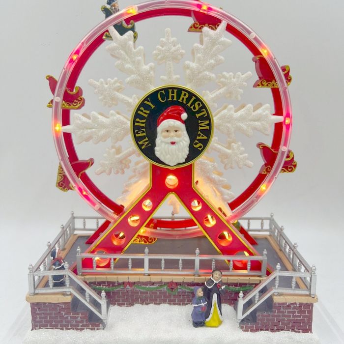 Коледно виенско колело с музика и Led светлини