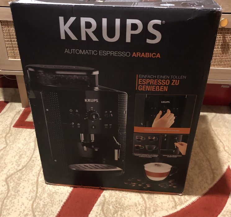 Nou! Expresor Krups automatic espresso arabica negru