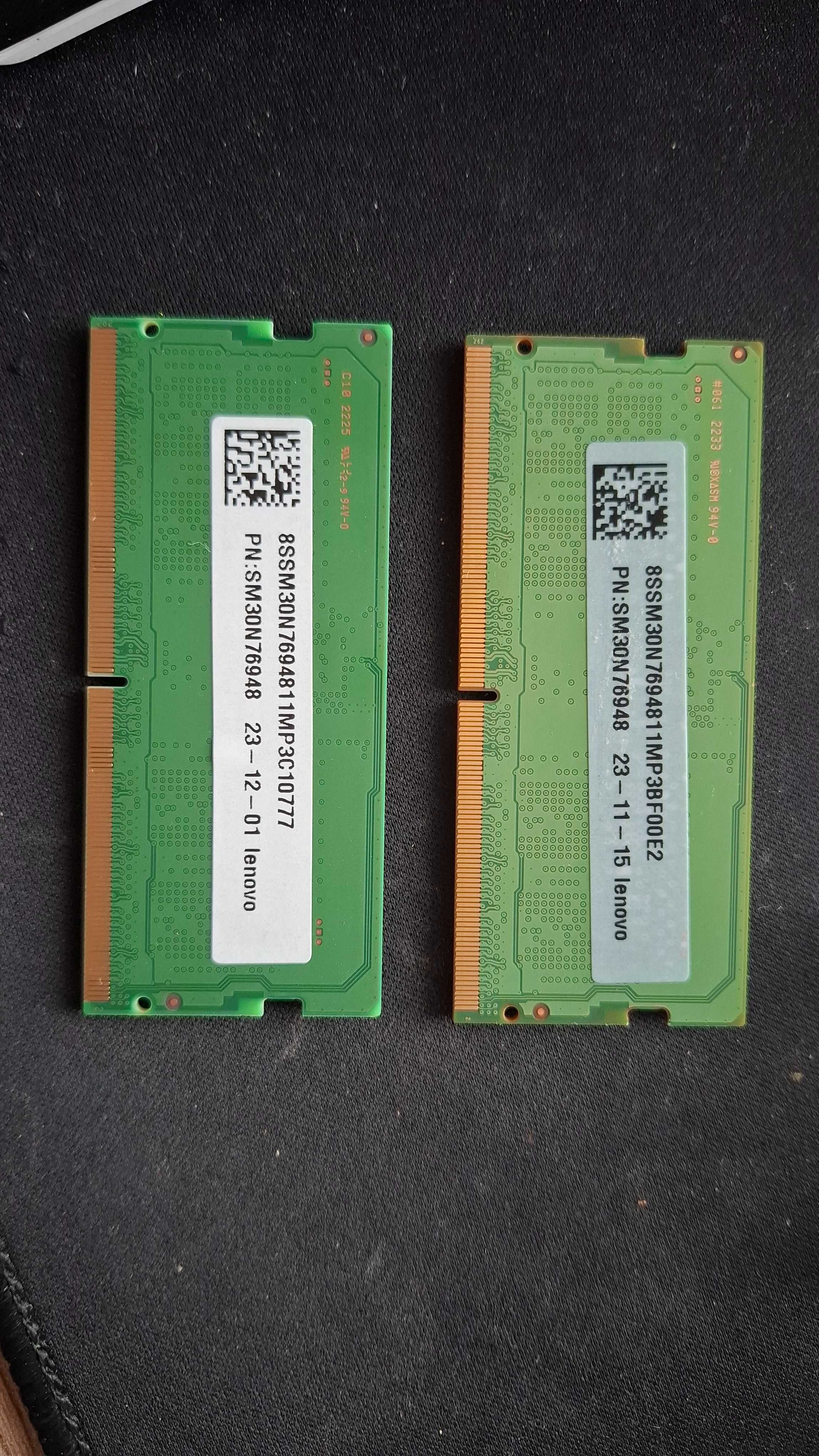 Placute RAM laptop DDR5 2 x 8 Gb