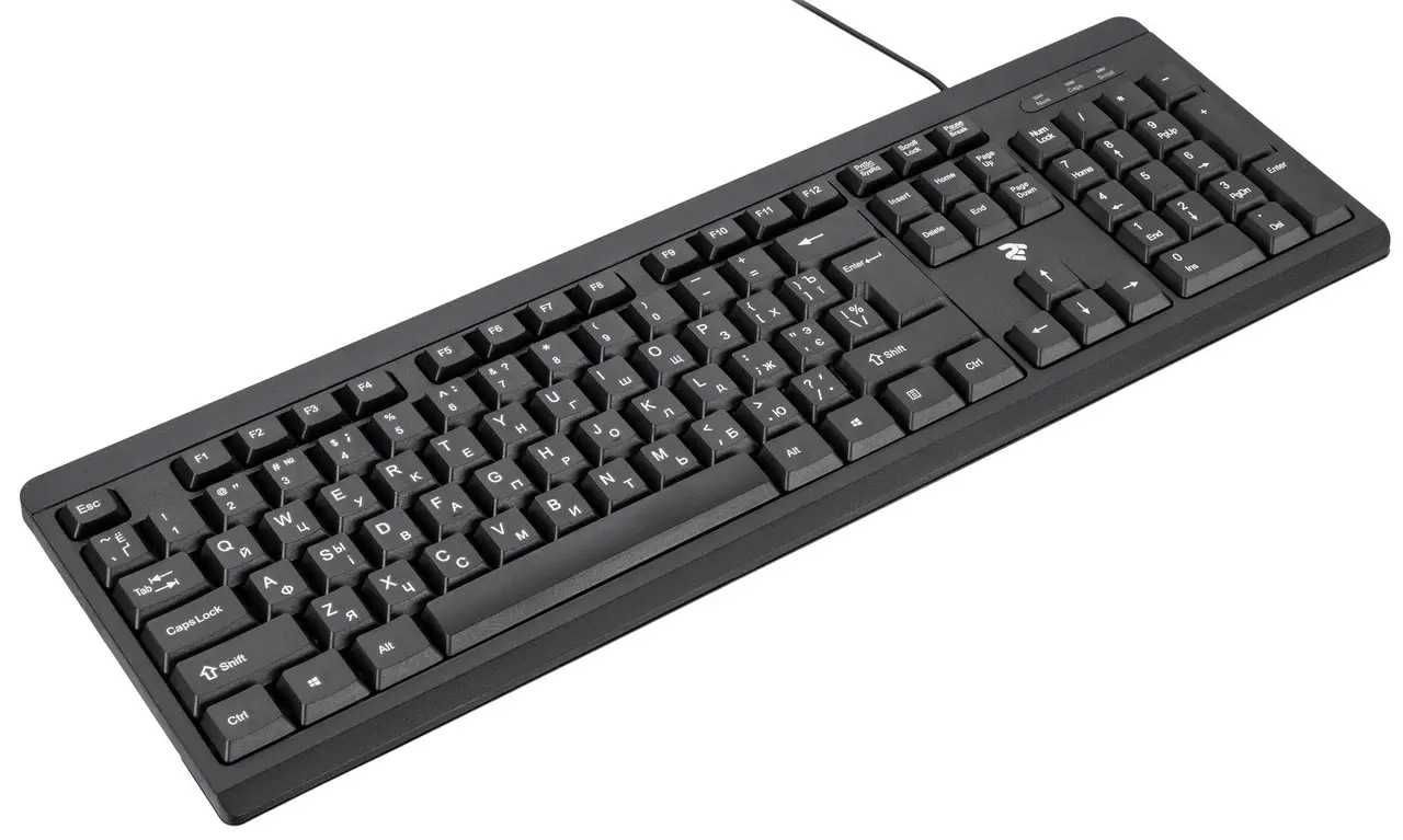 Проводная клавиатура 2E KS108 BLACK