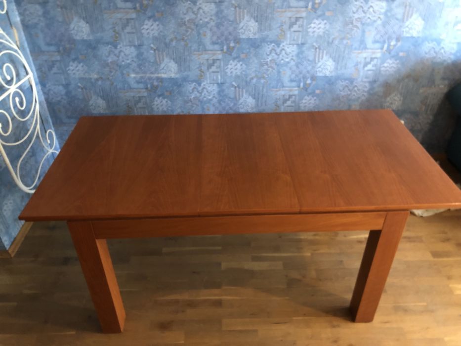 Трапезна маса разтегателна пдч имитация дърво 131 х 80,5 h-76