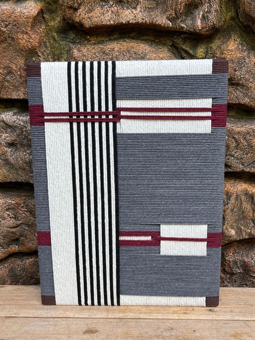 Tablou din fire textile - handmade