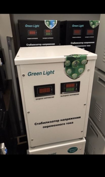 Производство стабилизаторов напряжение Green Light