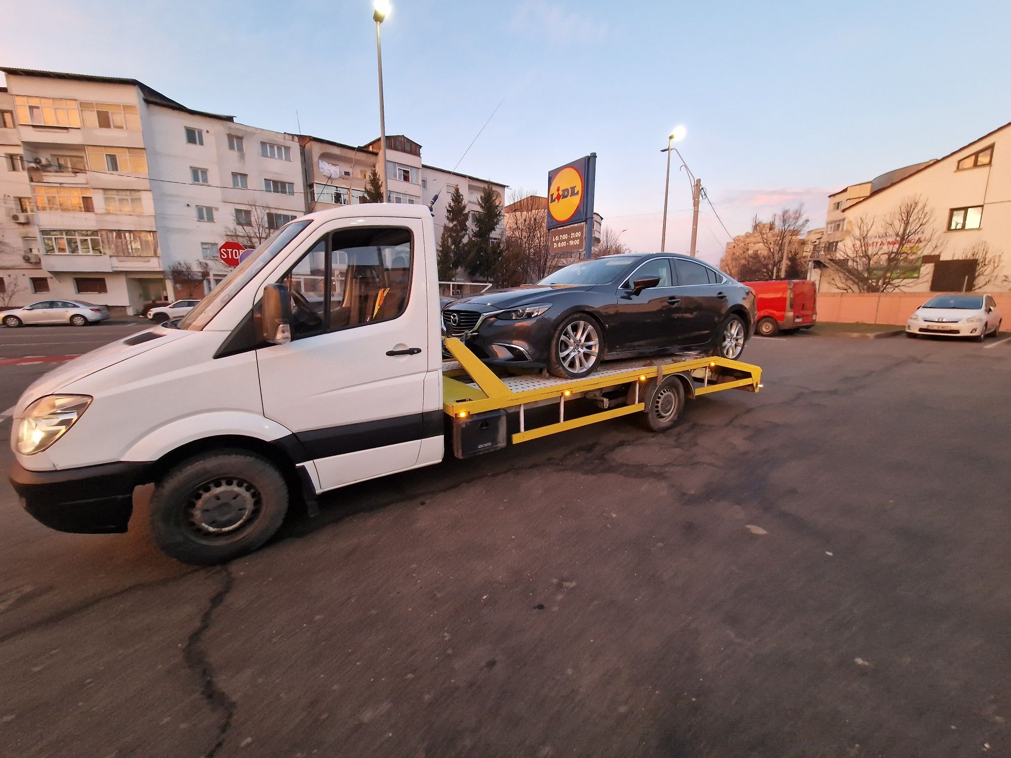 Autoplatforma  mercedes sprinter  311 w 906