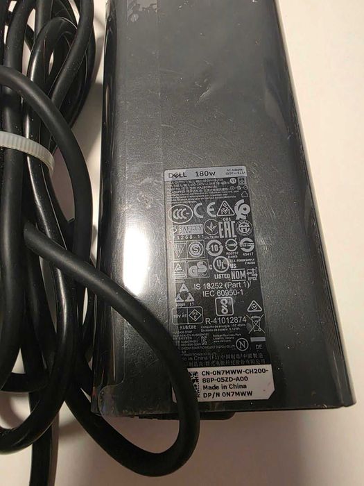 Оригинално зарядно Dell модел HA180PM181, 19.5V, 9.23A, 180W