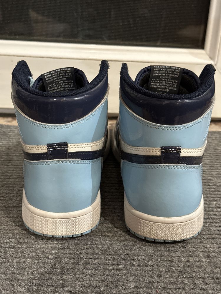 Jordan 1 Patent UNC (blue chill) marimea 43