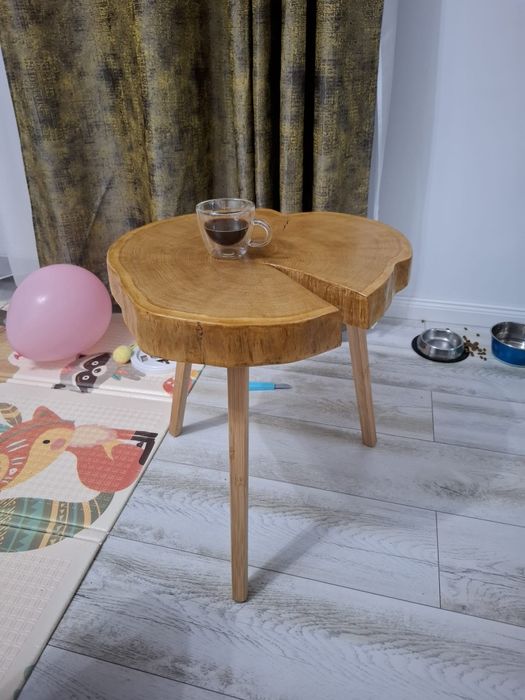Masa de cafea din stejar