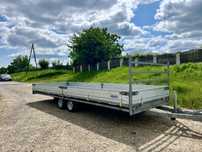 Remorca,platforma,trailer Hulco,6 metri,3000kg,2017
