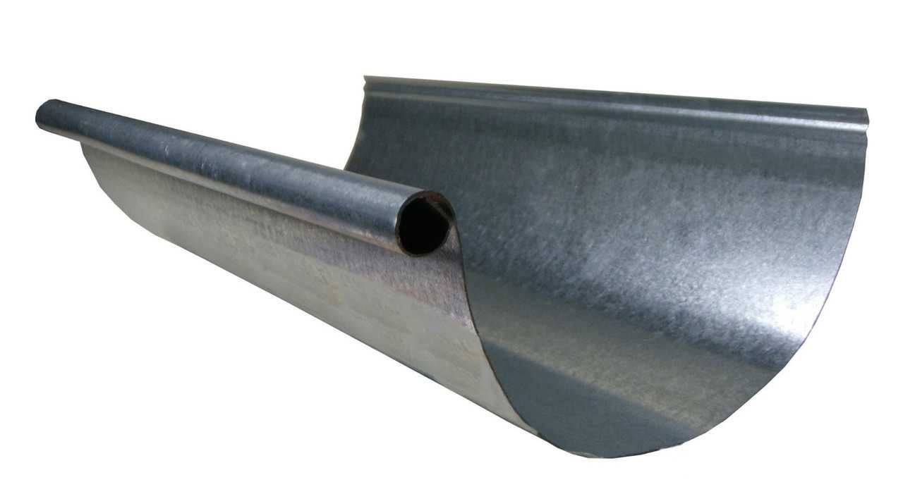 Желоб медный, ПВХ; стальной, 0,5—4 мм, ширина 50—416 мм