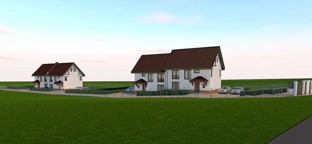 teren de vanzare cu autorizatie duplex loc.Stolna jud.Cluj