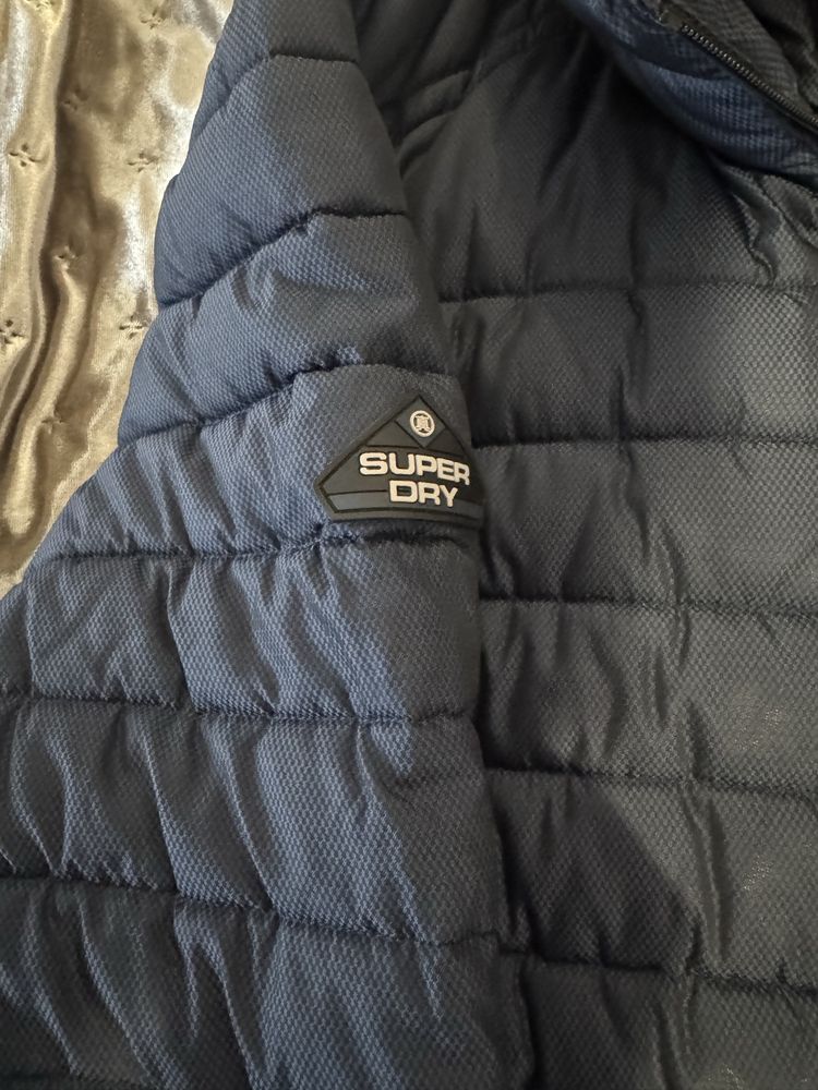 Мъжко зимно яке SUPER DRY и шапка на  SUPER DRY