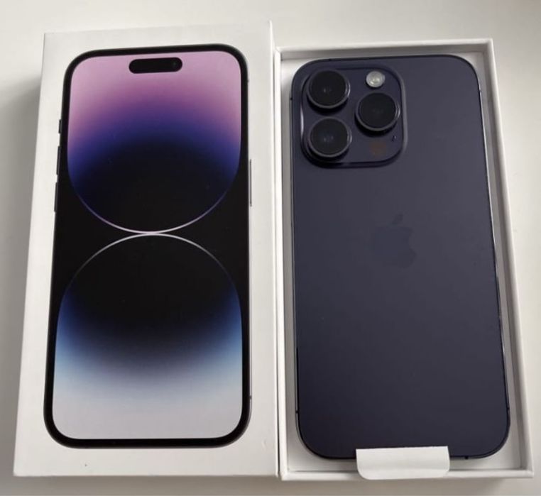 iPhone 14 PRO, Deep Purple, 84% baterie, Full box