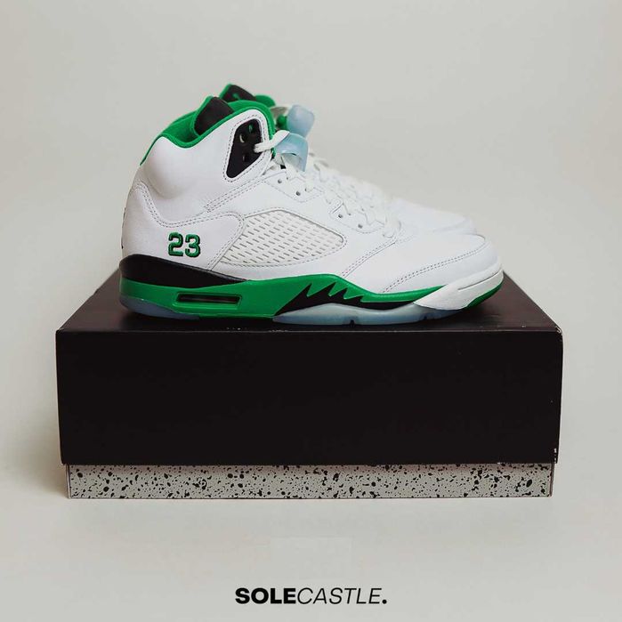 Nike Air Jordan Retro 5 'Lucky Green'