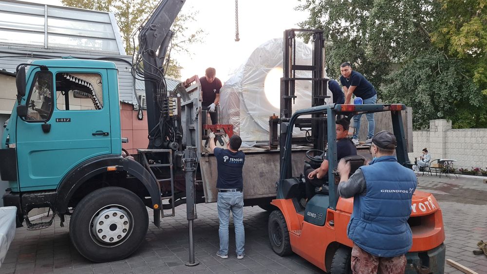 Услуги вилочного погрузчика