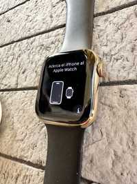 Apple Watch Series 7 45 Cellular Gold Stainless Steel