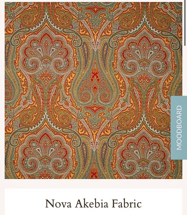 Оригинална материя ETRO – Nova Akebia, 4 метра, чисто нова