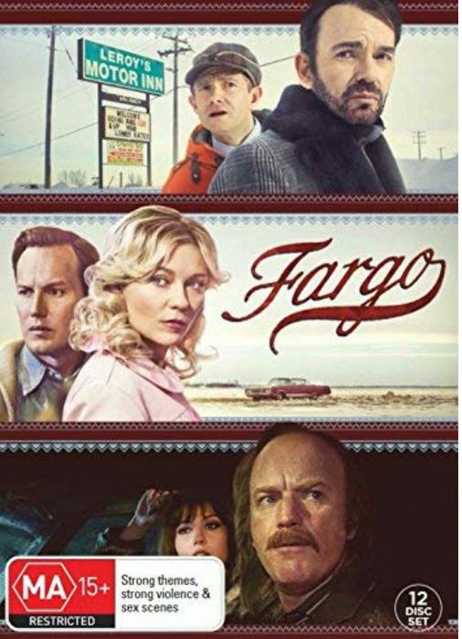 Film Serial Fargo DVD Seasons 1-3 Complete Collection. Originale