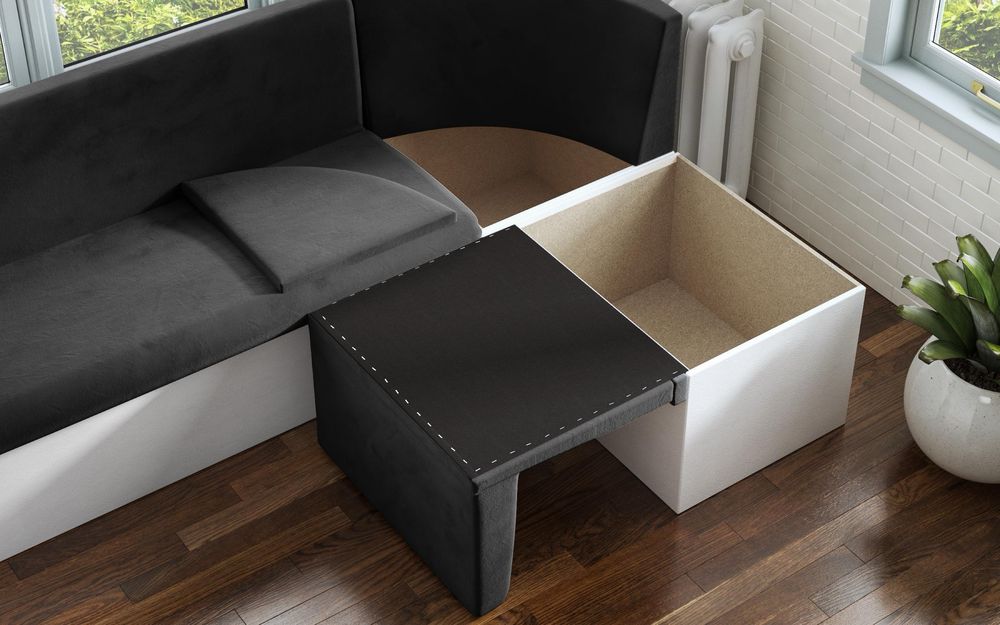 Кухненски ъгъл Диван разтегателен/Супер практичен за малки кухни