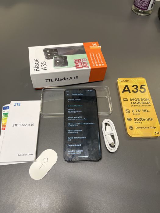 ZTE blade A35 NOU garantie 2 ani